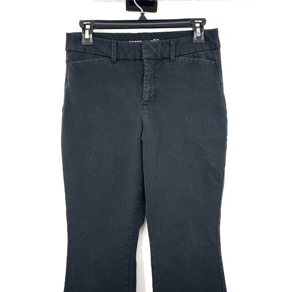 Old Navy Pixie Flare Black Pants Women's 6 - Picture 2 of 5